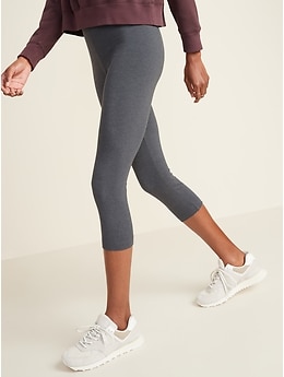 Old Navy High-Waisted Cropped Leggings For Women blue - 736411062