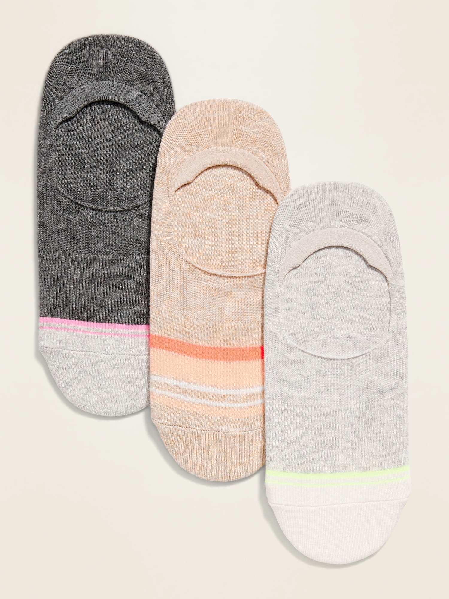 Novelty NoShow Sneaker Socks 3Pack For Women Old Navy