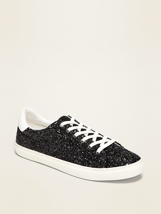 Glitter-Covered Sneakers for Women | Old Navy