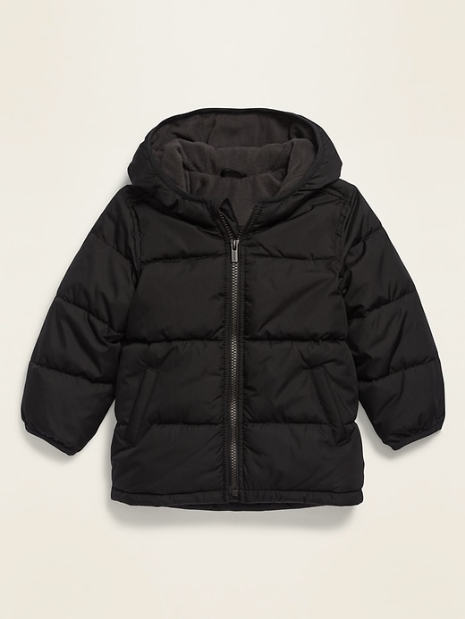 View large product image 1 of 1. Unisex Frost-Free Hooded Puffer Jacket for Toddler