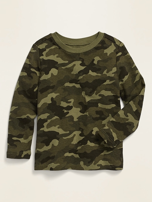 Old Navy Unisex Printed Long-Sleeve Tee for Toddler. 1