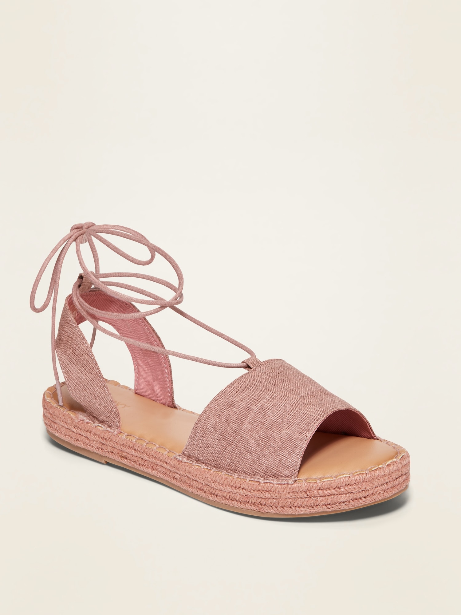 Old navy clearance lace up espadrilles