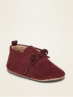 Unisex Faux-Suede Moccasin Booties for 