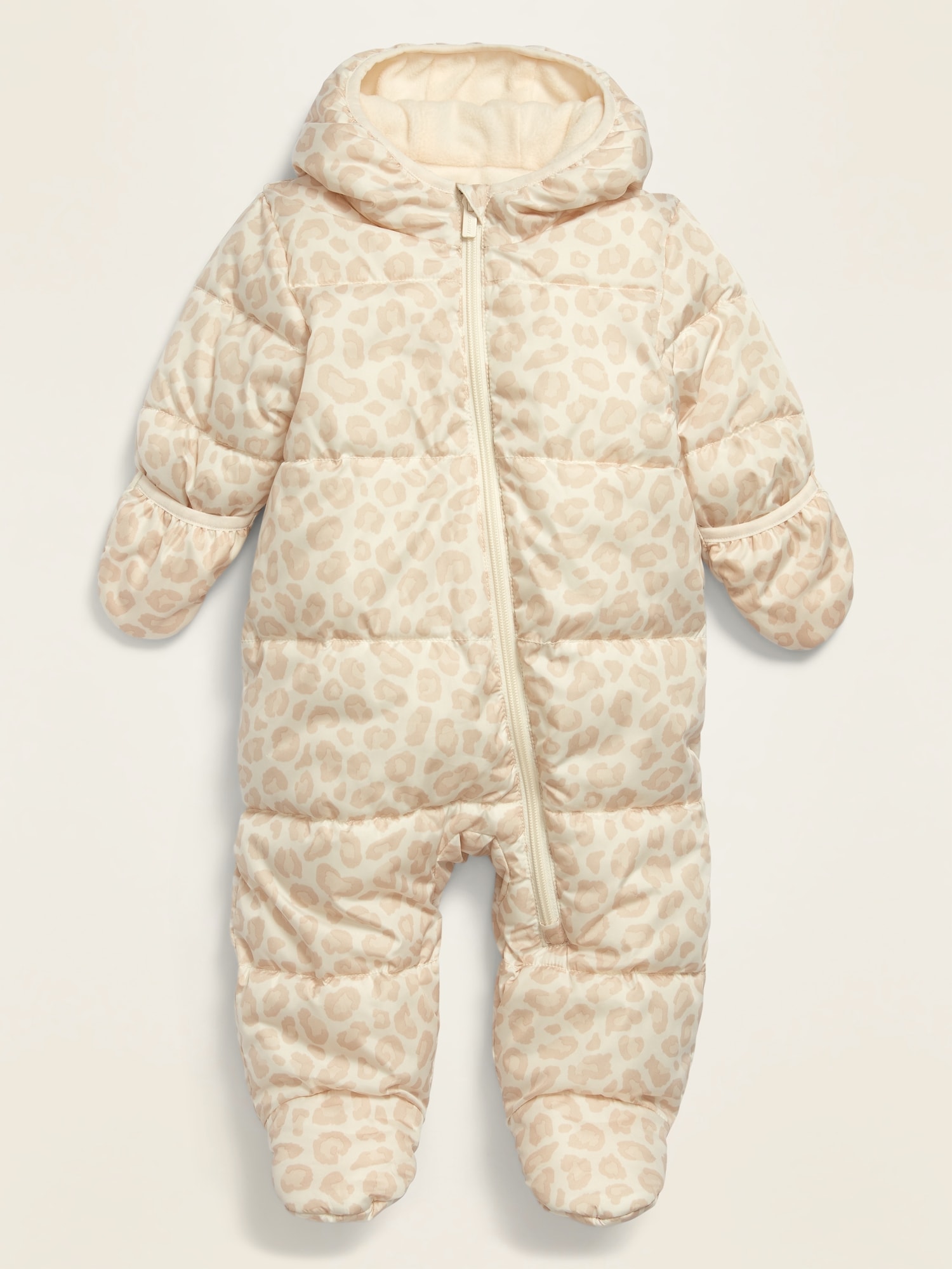 baby snowsuit with feet