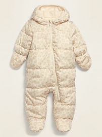 old navy baby girl snowsuit