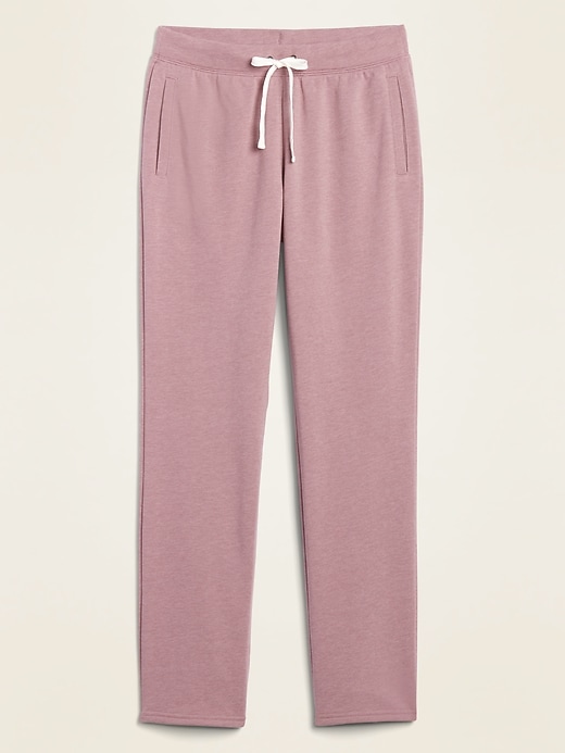 View large product image 2 of 2. French Terry Straight-Leg Sweatpants for Women