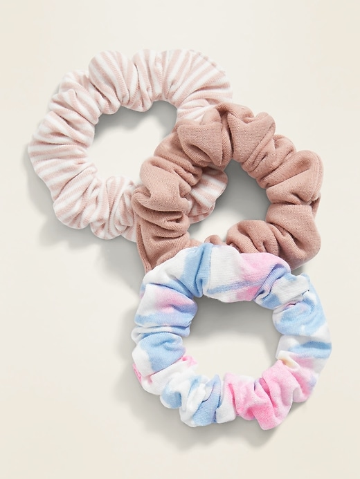 View large product image 1 of 1. Hair Scrunchie 3-Pack for Girls