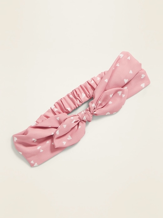 Old Navy Bow-Tie Head Wrap for Toddler Girls. 1