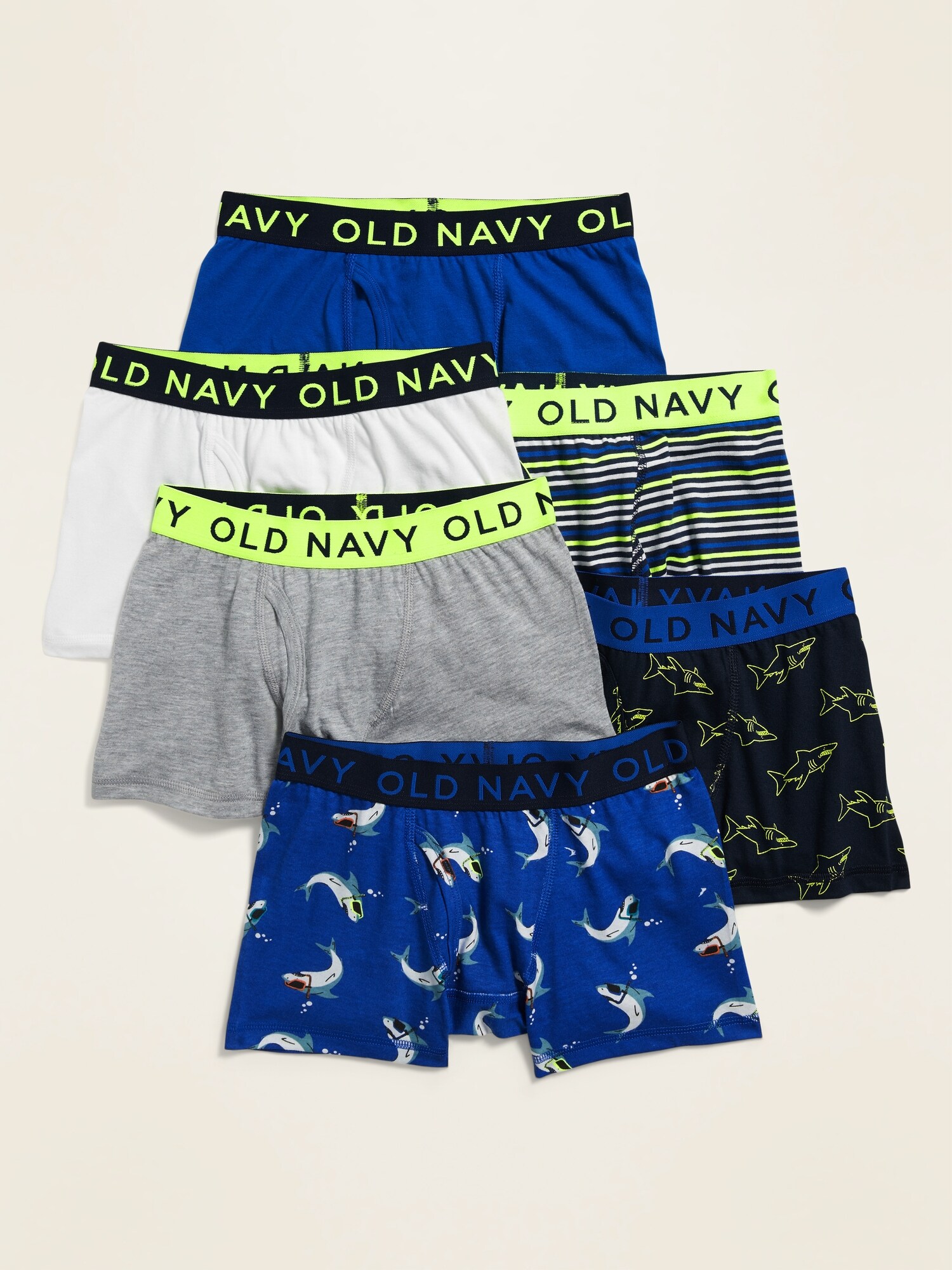 Boxer-Briefs 6-Pack for Boys