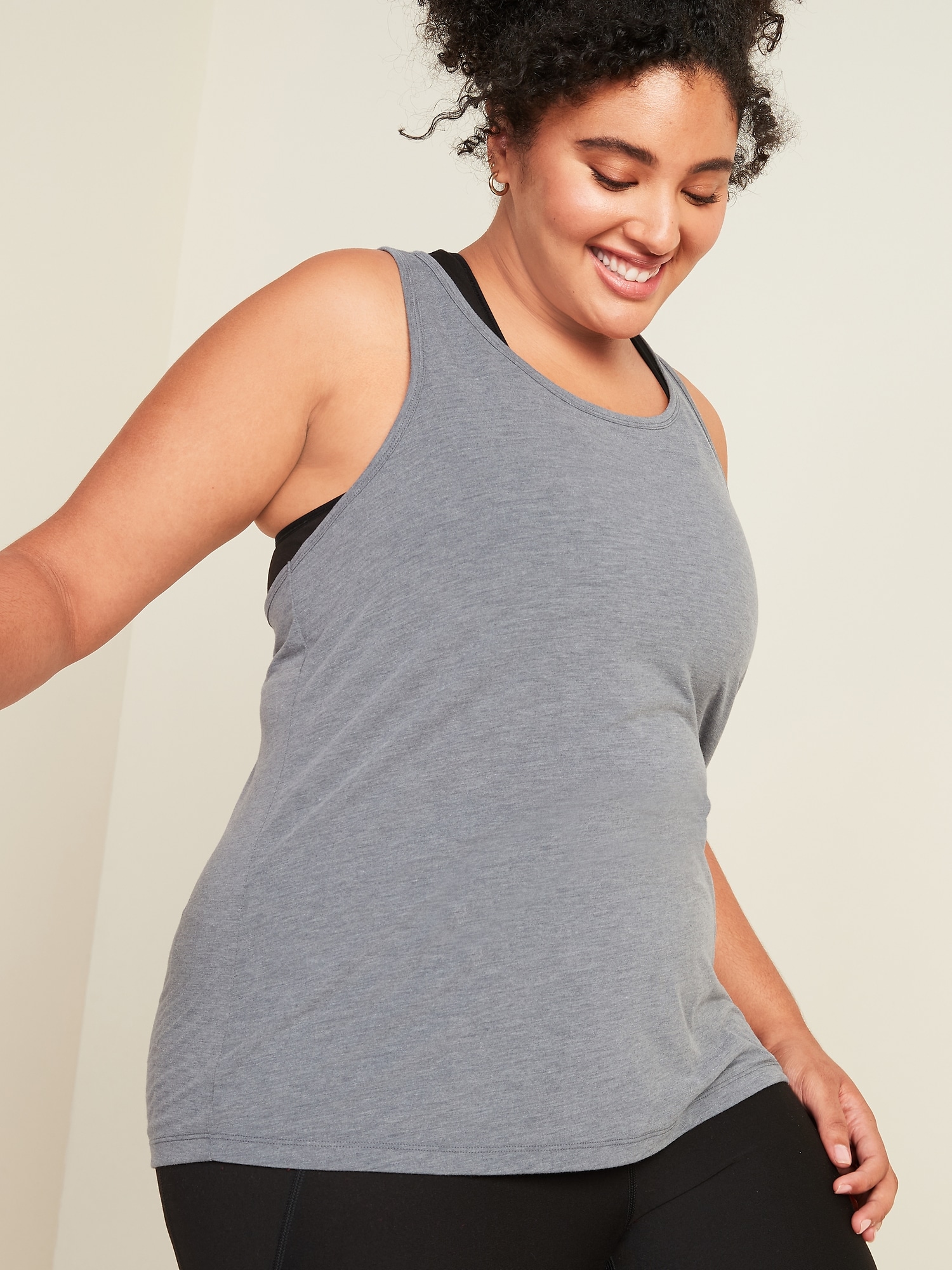 UltraLite Racerback PlusSize Tank Top Old Navy