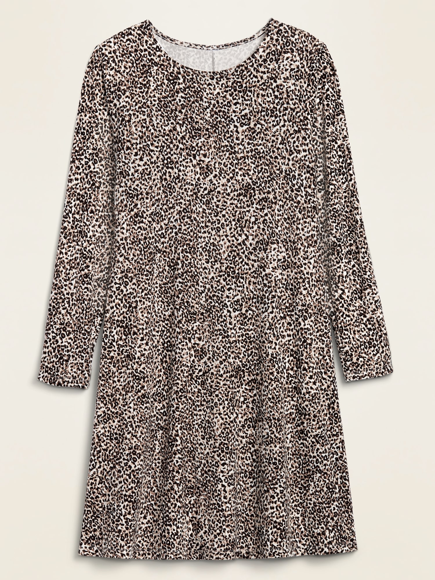 JerseyKnit LongSleeve Swing Dress for Women Old Navy