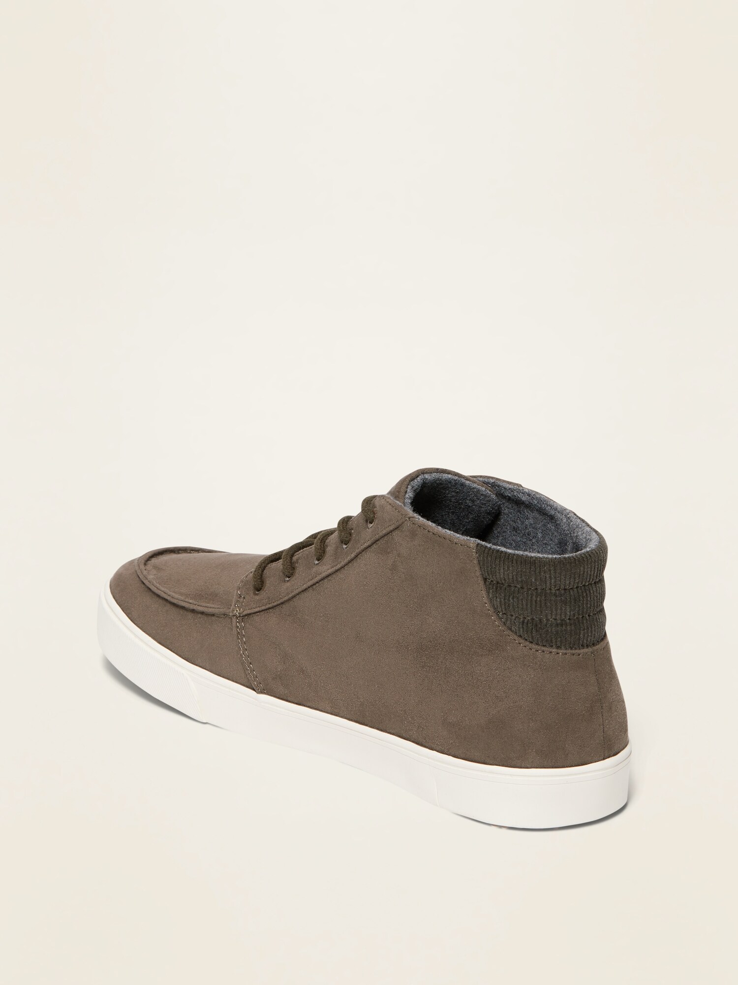 Faux-Suede Mid-Top Moccasins for Men | Old Navy