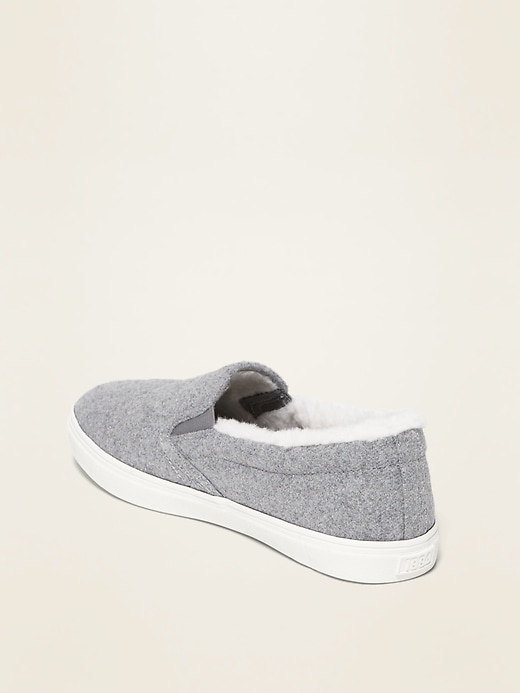 Image number 3 showing, Sherpa-Lined Slip-On Sneakers