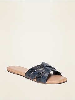 old navy blue sandals