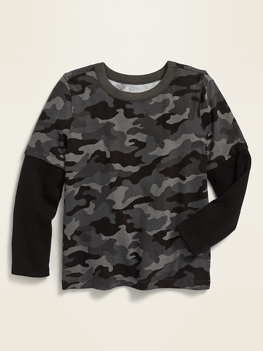 Old Navy 2-in-1 Long-Sleeve Tee for Toddler Boys - 609194032