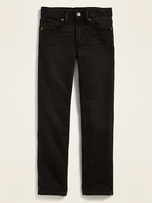 View large product image 1 of 1. Built-In Flex Black Skinny Jeans for Boys