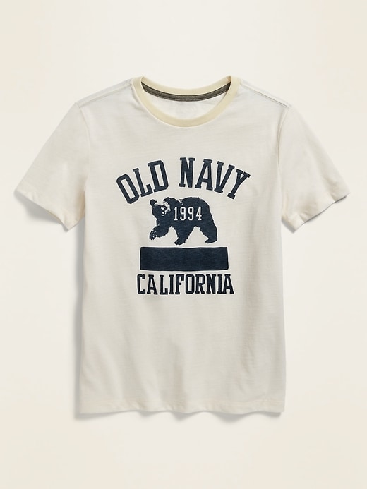 Old Navy Logo-Graphic Short-Sleeve Tee For Boys. 1