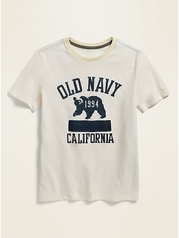 Logo Graphic Short Sleeve Tee For Boys Old Navy - old navy roblox153 graphic tee for boys shirts