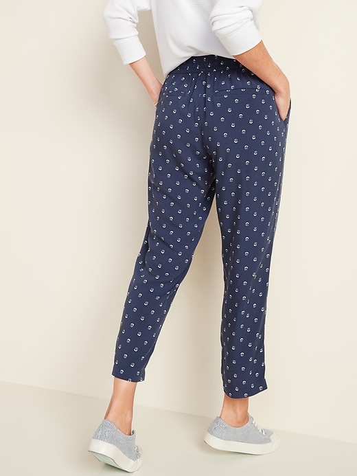 View large product image 2 of 3. Mid-Rise Soft Pull-On Pants for Women