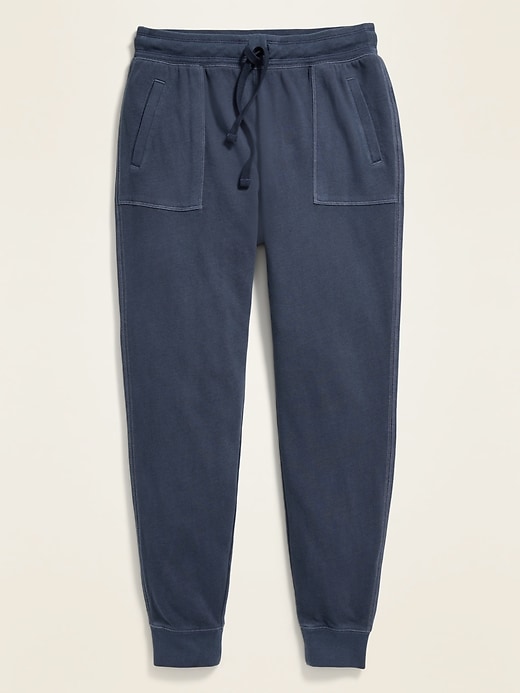 View large product image 2 of 2. High-Waisted Garment-Dyed Street Jogger Pants
