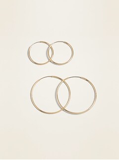 old navy hoop earrings