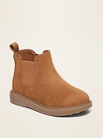 Faux-Suede Chelsea Boots for Toddler 