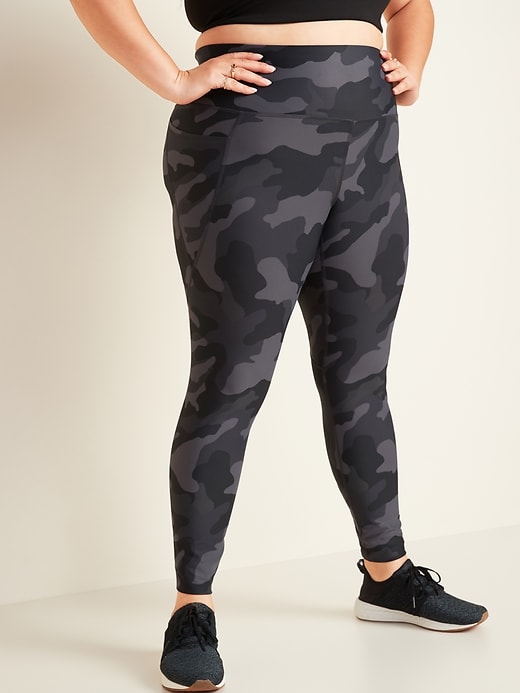 View large product image 1 of 3. High-Waisted PowerSoft Plus-Size Leggings