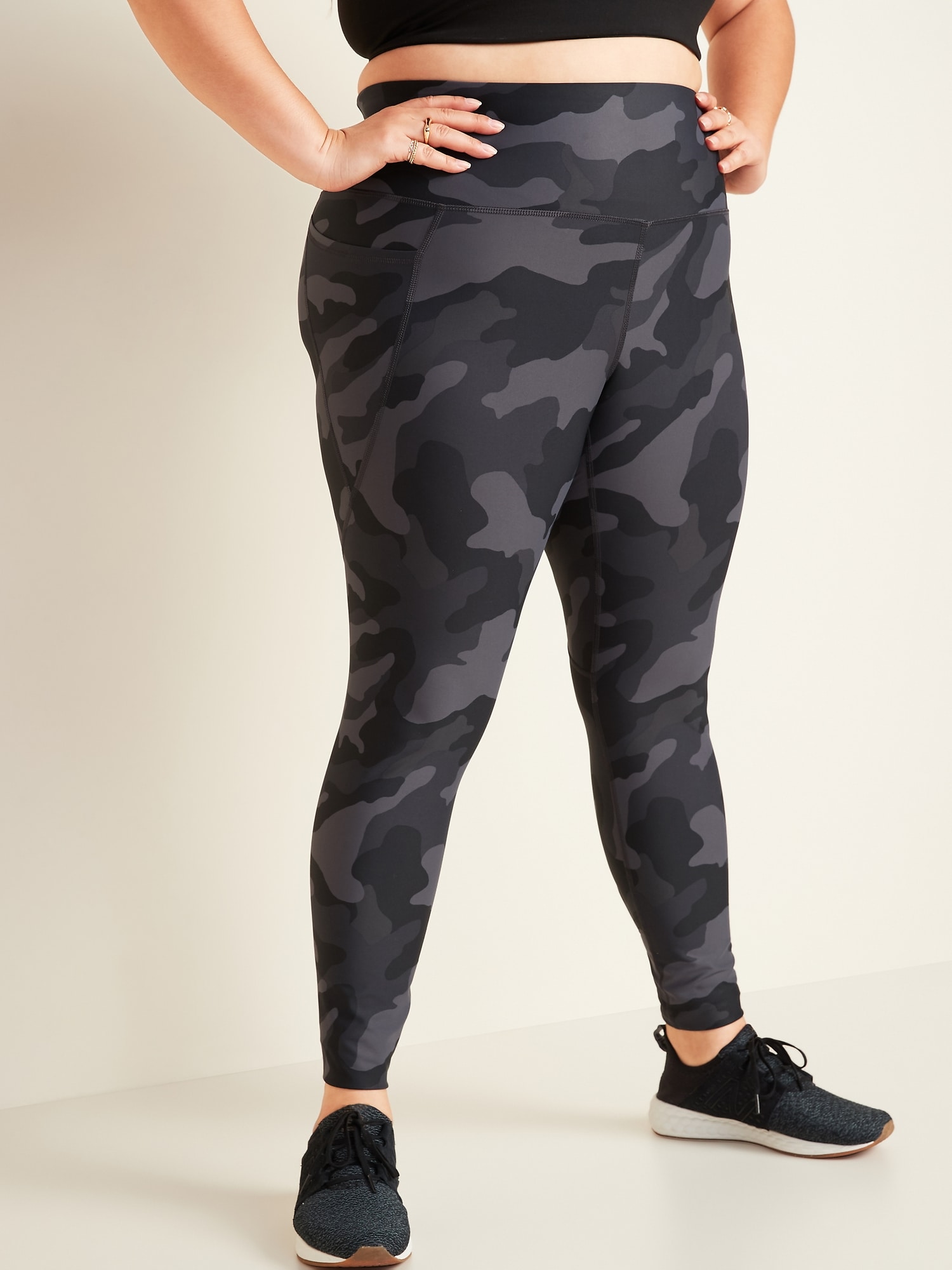 Old Navy, Pants & Jumpsuits, Old Navy Womens Powersoft Go Dry High  Waisted Crop Active Leggings