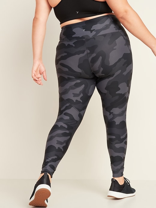 View large product image 2 of 3. High-Waisted PowerSoft Plus-Size Leggings
