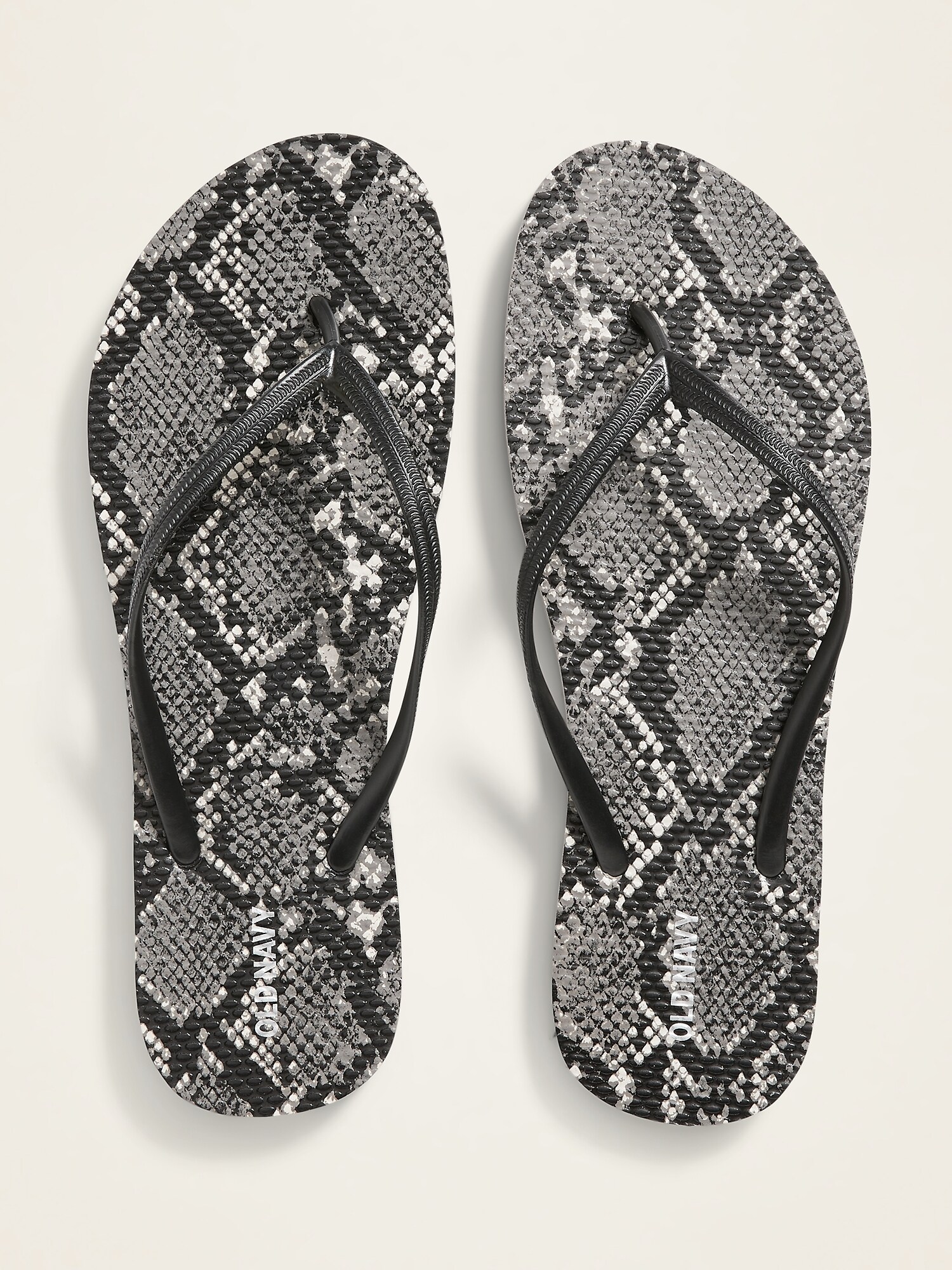 Patterned Flip-Flops For Women | Old Navy