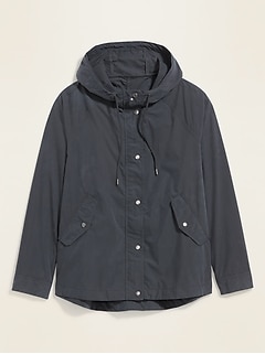 old navy hooded utility parka