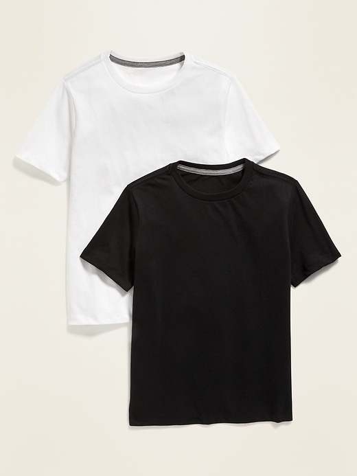 View large product image 1 of 3. Softest Crew-Neck T-Shirt 2-Pack For Boys