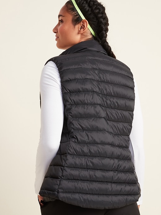 View large product image 2 of 3. Packable Narrow Channel Puffer Vest