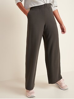 tall wide leg joggers