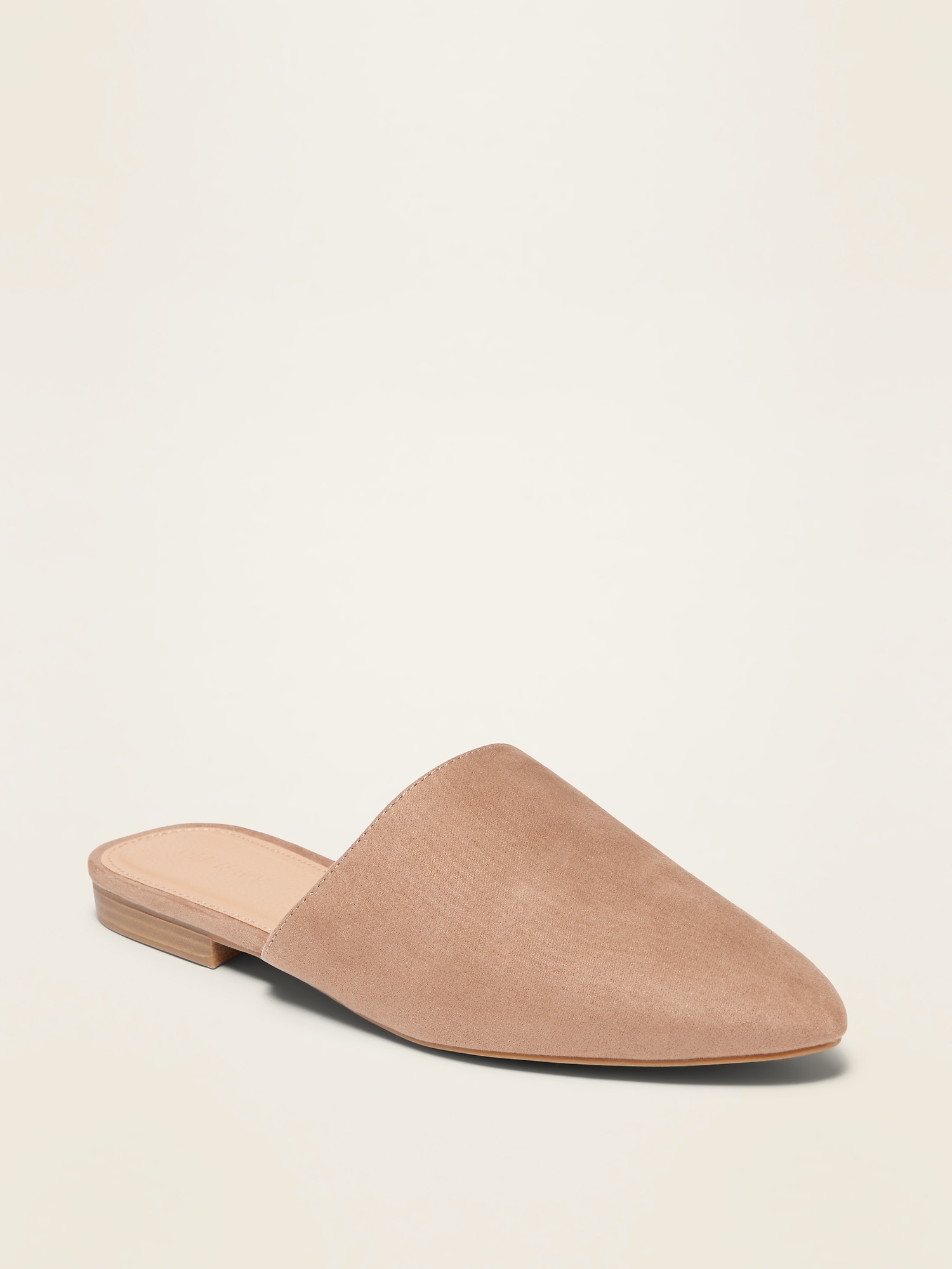 suede mule