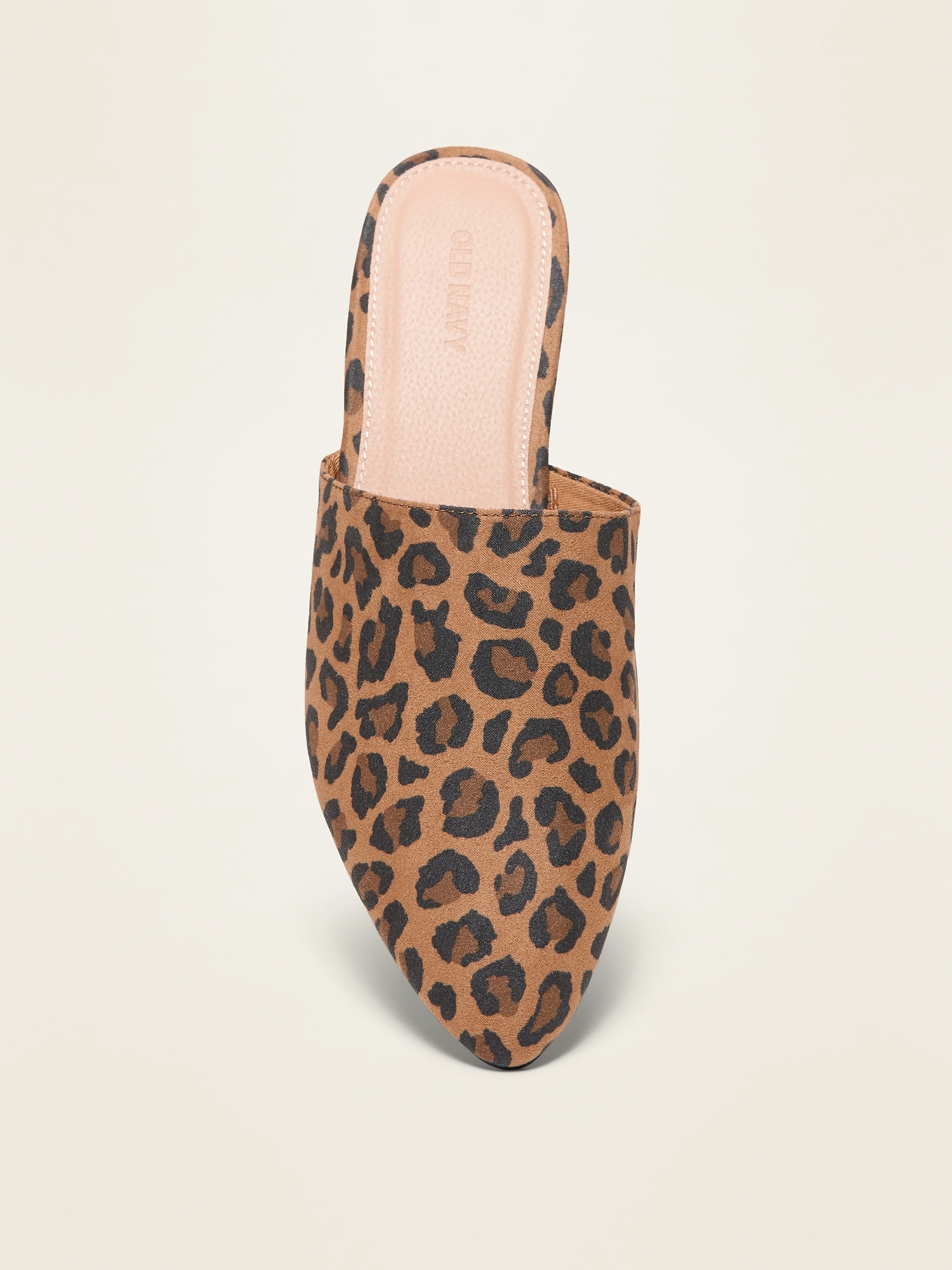 Gap leopard mules sale