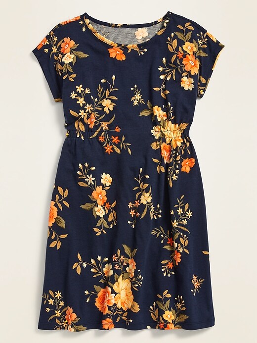 Old Navy WaistDefined Patterned TShirt Dress for Girls 6085560220