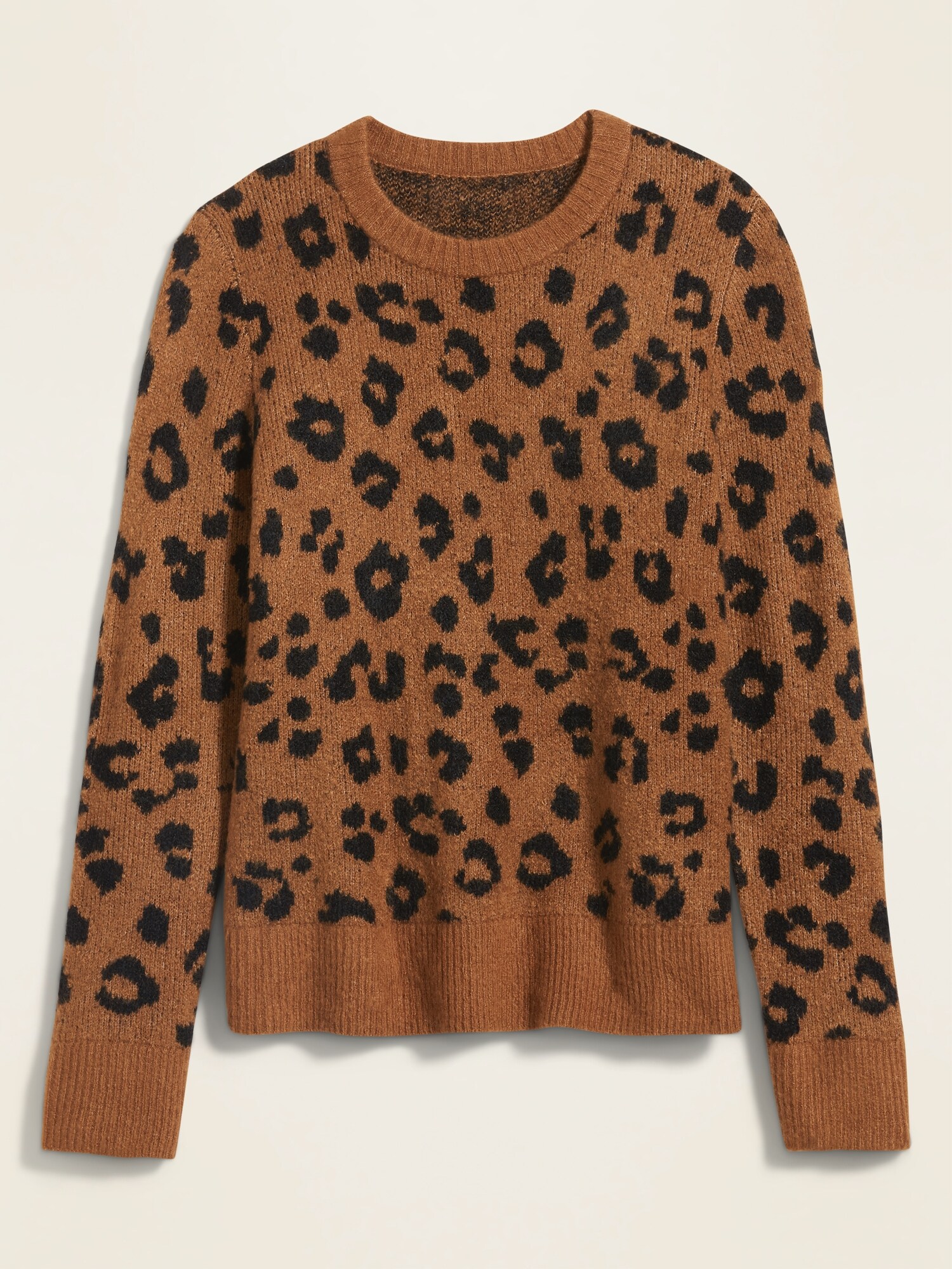 leopard print sweater