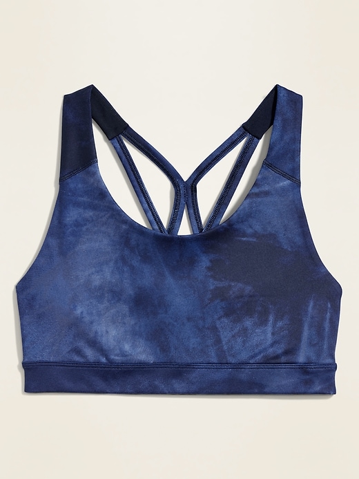 View large product image 2 of 2. Medium Support PowerPress Strappy Sports Bra for Women XS-XXL