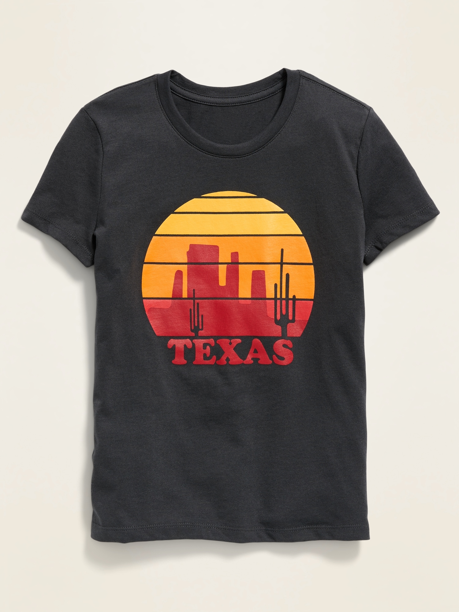 Texas Graphic SoftWashed Tee for Girls Old Navy