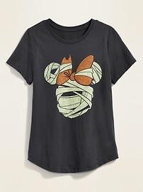 View large product image 3 of 3. Disney&#169 Minnie Mouse Halloween Graphic Tee for Women