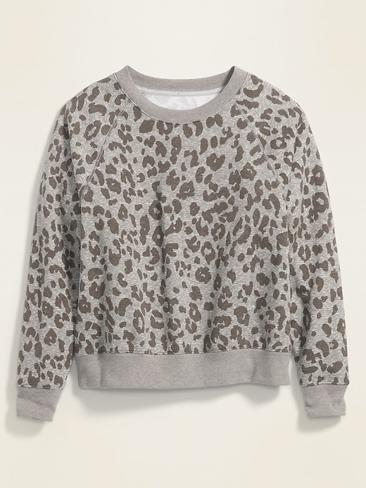 View large product image 2 of 2. Vintage Crew-Neck Sweatshirt for Women