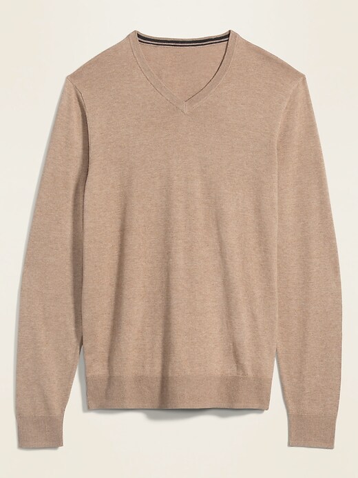 View large product image 1 of 1. Soft-Washed V-Neck Sweater