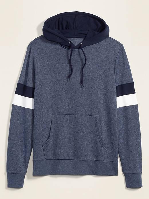 navy color hoodie