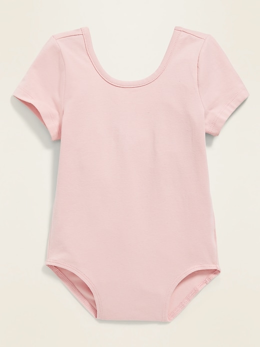 View large product image 1 of 1. Soft-Washed Jersey Leotard for Toddler Girls
