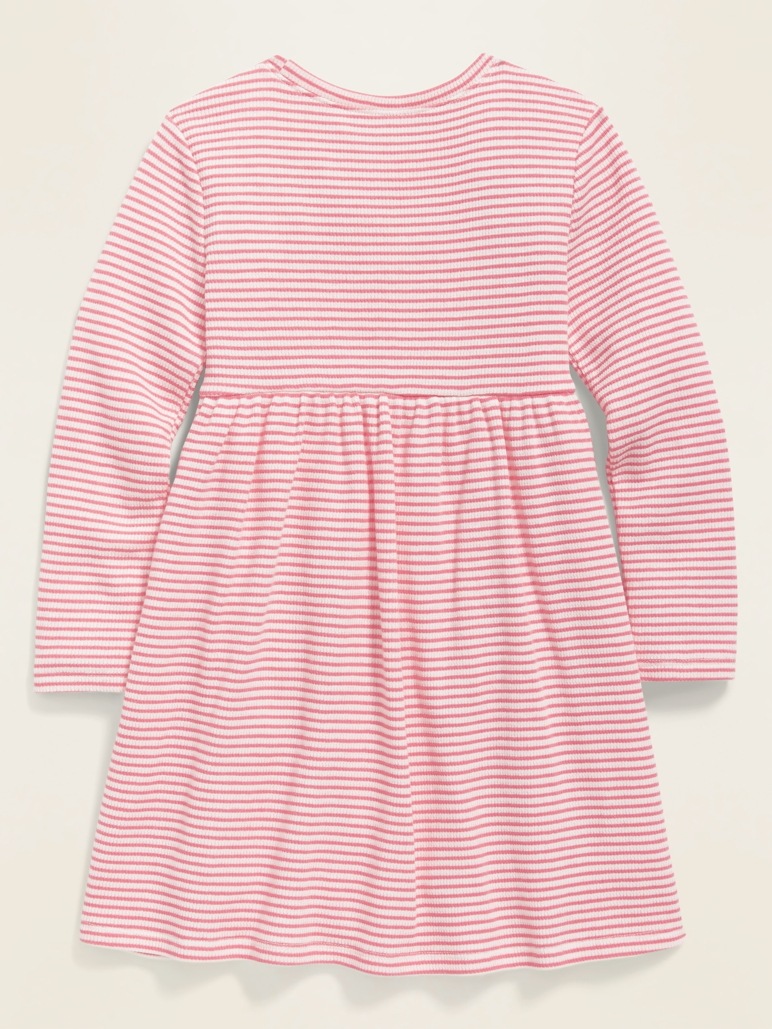 pink long sleeve shirt dress