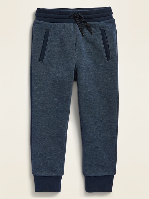 View large product image 1 of 1. Unisex Functional-Drawstring Jogger Sweatpants for Toddler