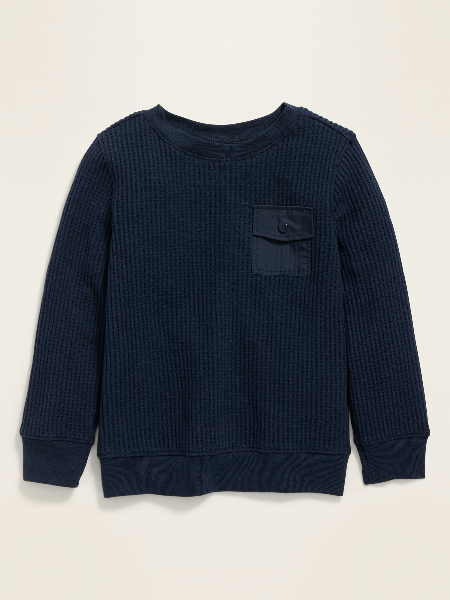 Thermal-Knit Utility-Pocket Long-Sleeve Tee for Toddler Boys | Old Navy