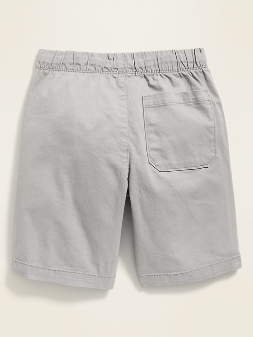 View large product image 2 of 2. Built-In Flex Flat-Front Jogger Shorts for Boys