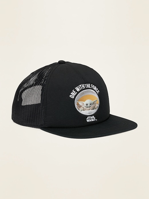 View large product image 1 of 1. Pop-Culture Graphic Gender-Neutral Trucker Hat for Kids